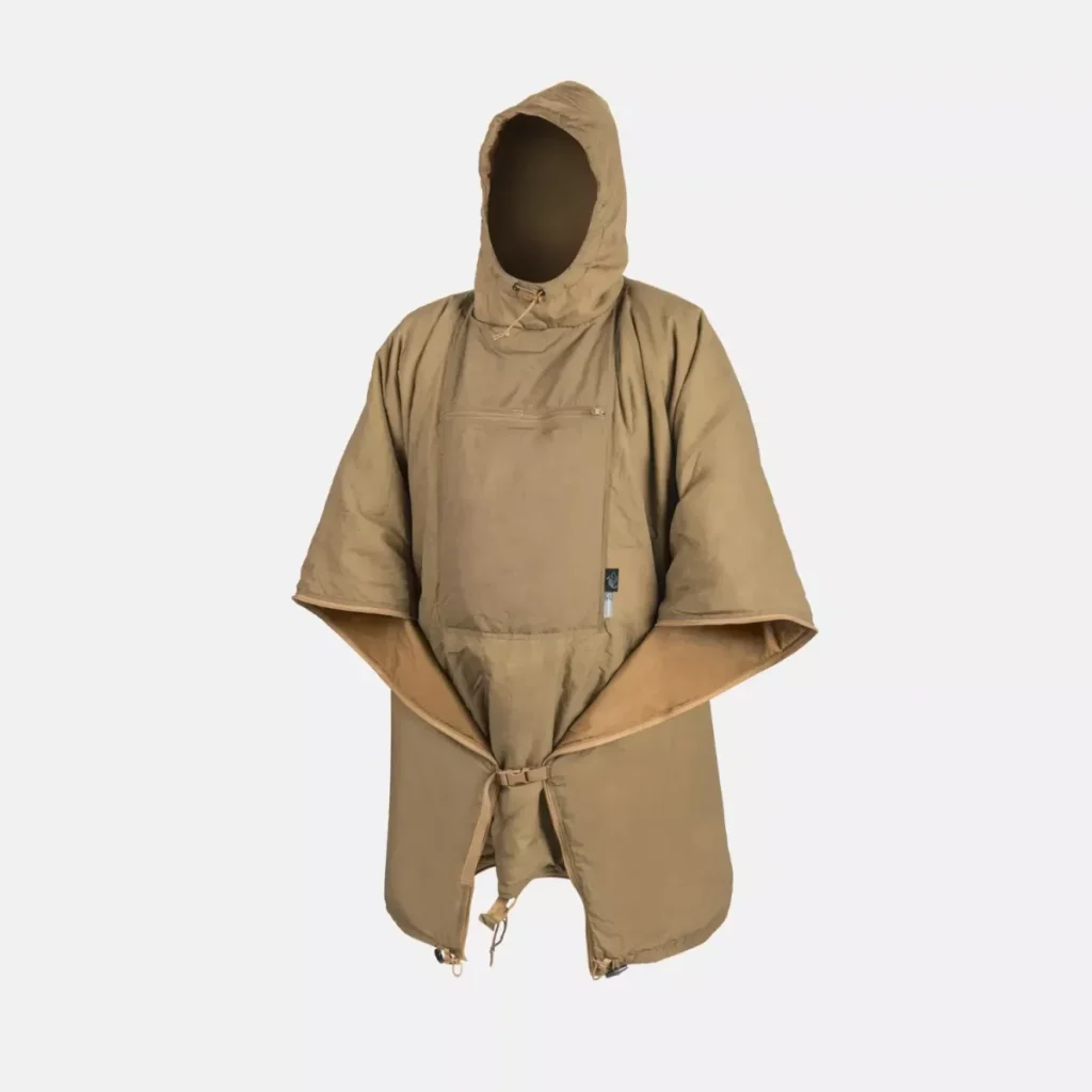 Утеплённое пончо Helikon-Tex Swagman Roll — Койот